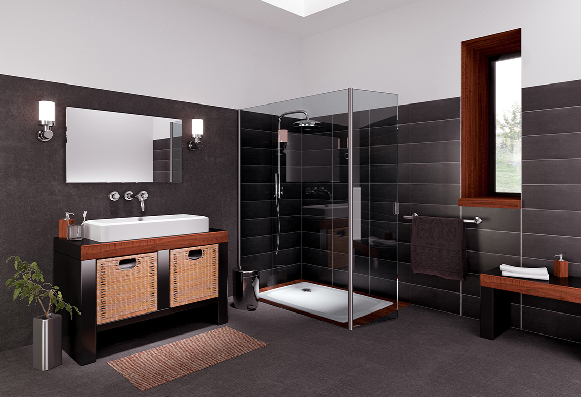 douche à l'italienne