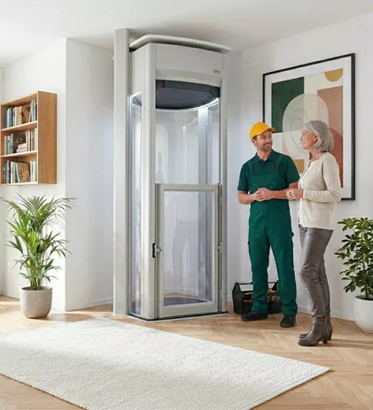 Bannière ascenseur de maison
