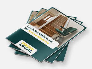 Mockup monte escalier