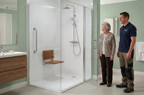 Slider mini douche sécurisée